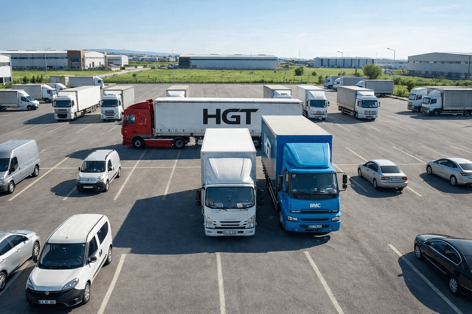 HGT Taşımacılık lojistik depo ekibi